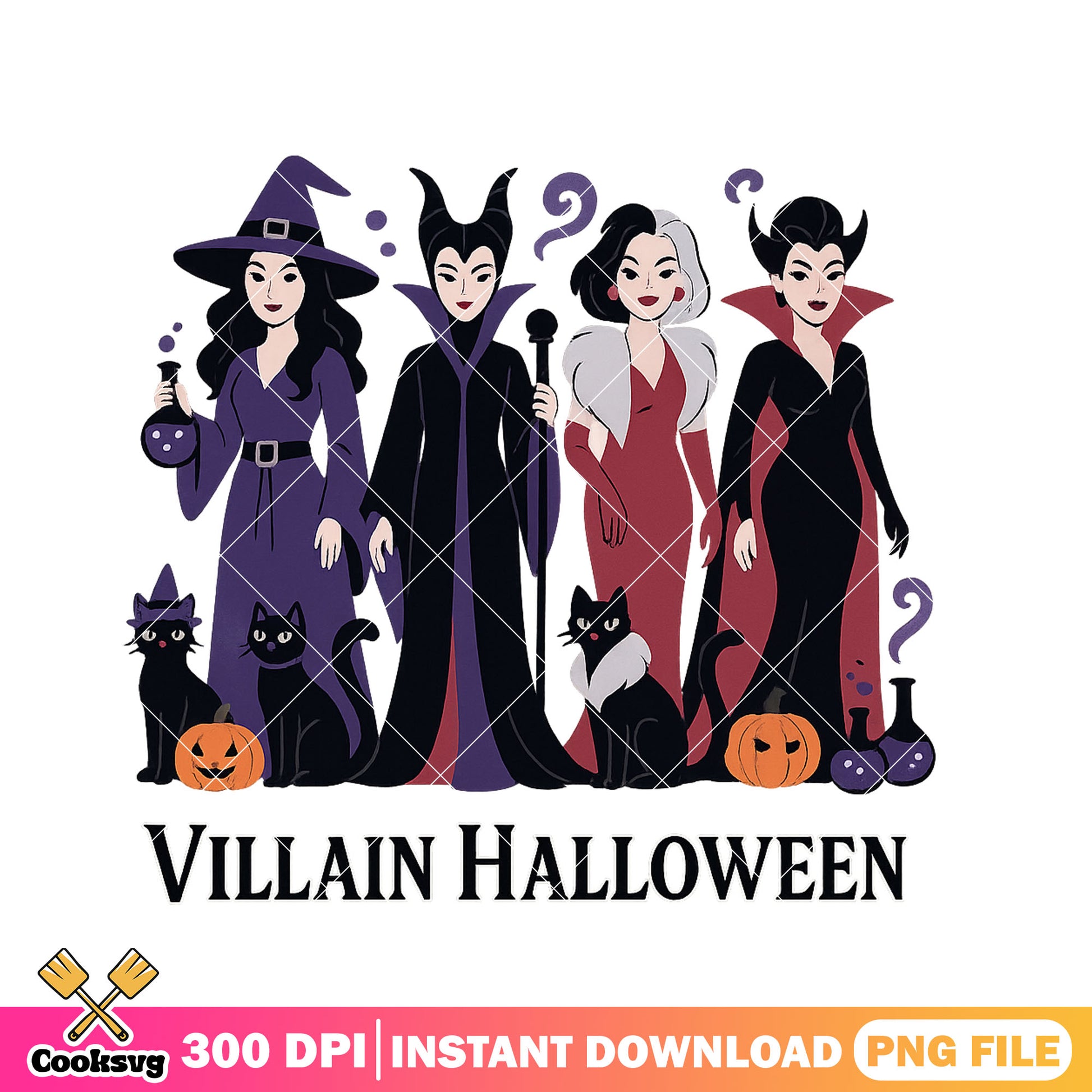 Villain halloween costume design png, costume in halloween png