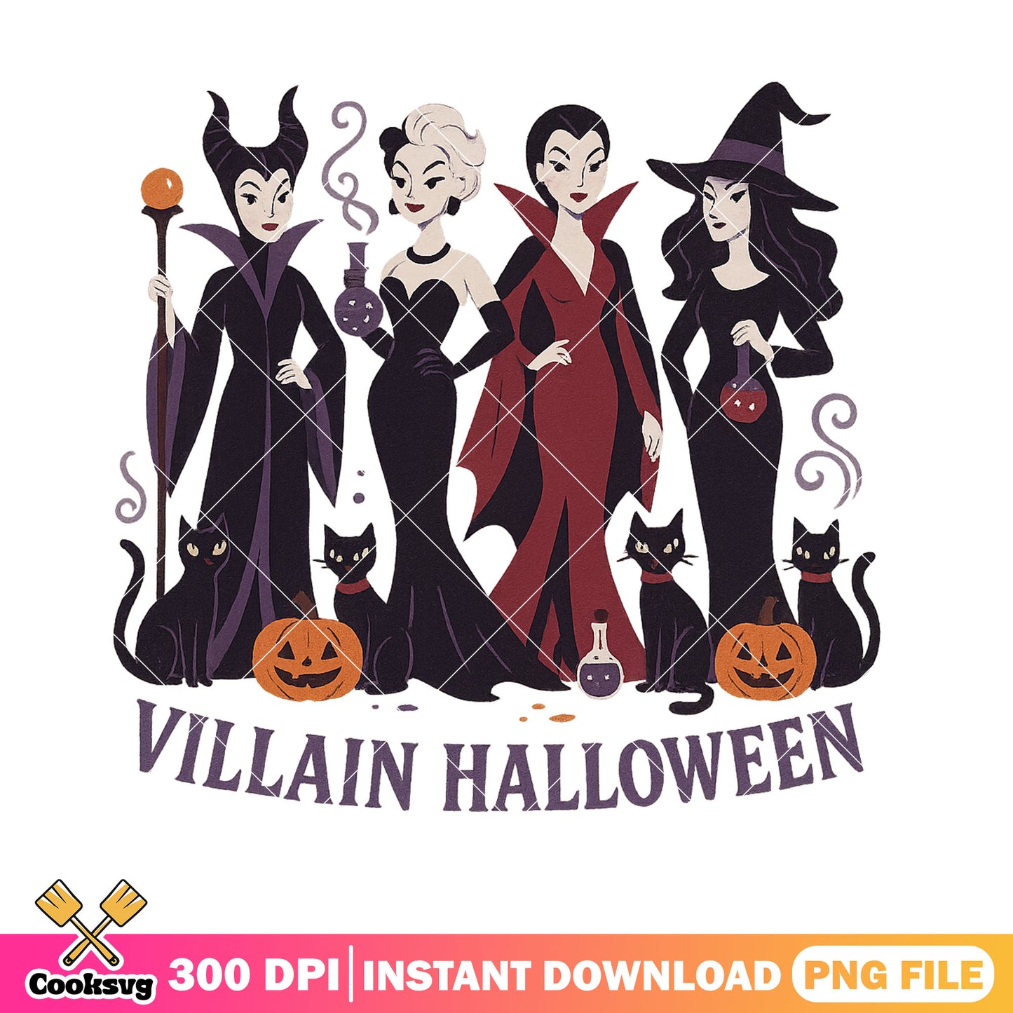 Villain halloween disney costume design png, disney villain png