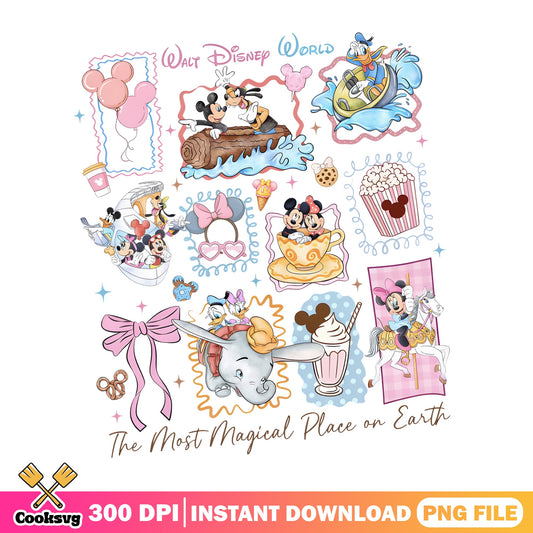 Walt Disney World PNG, Mickey And Friends PNG, Disney Trip PNG