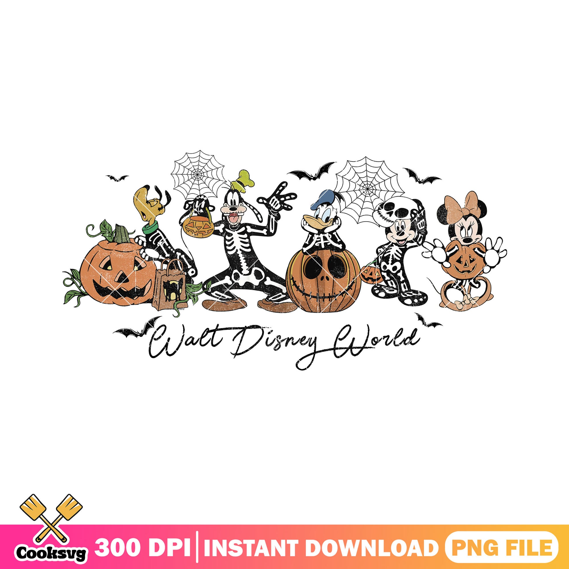 Walt disney halloween png, walt disney world png, happy halloween png