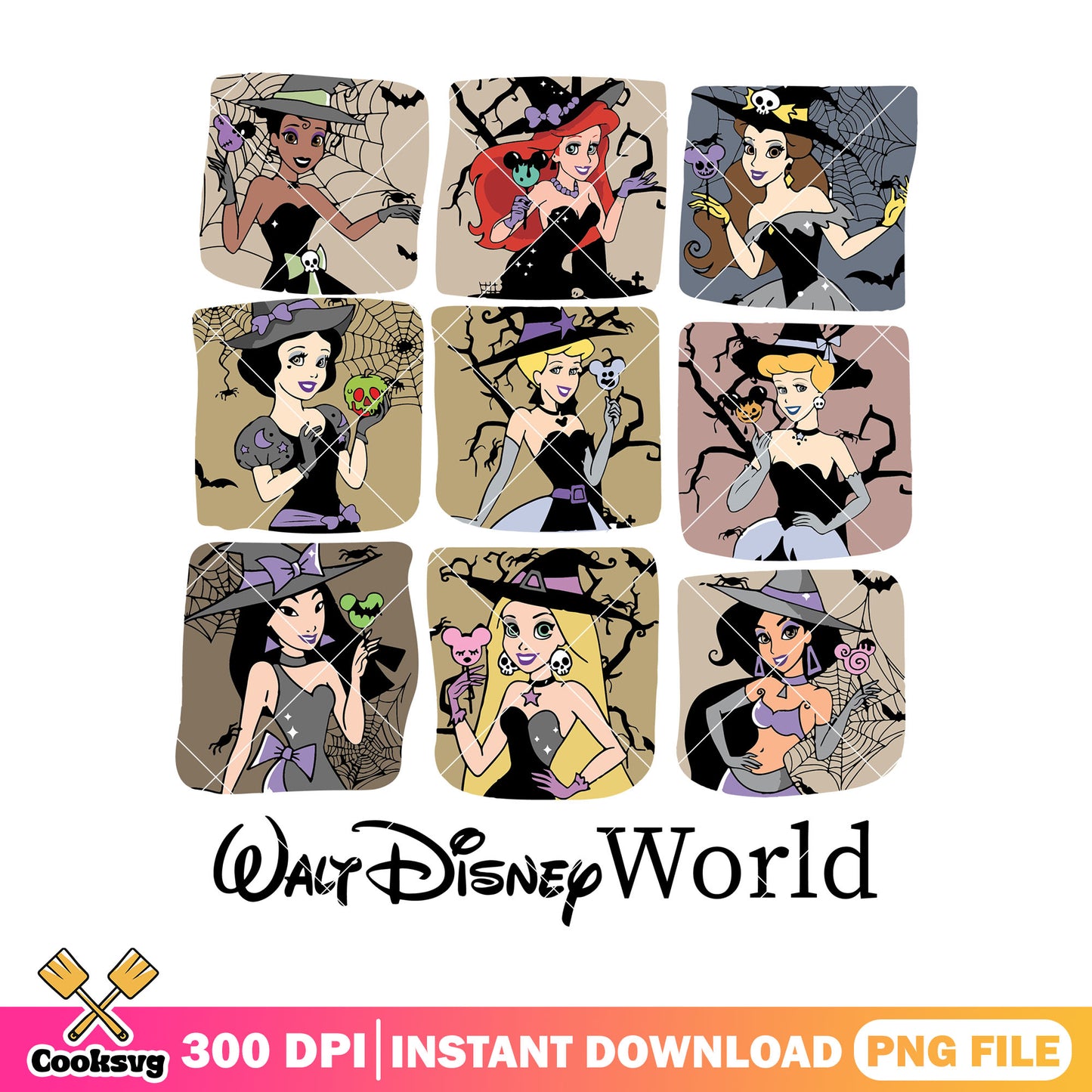 Waly disney world png, disney characters png, halloween custome png