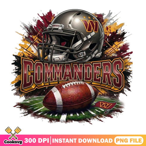 Washington Commanders NFL PNG, Football Helmet PNG, NFL Team PNG