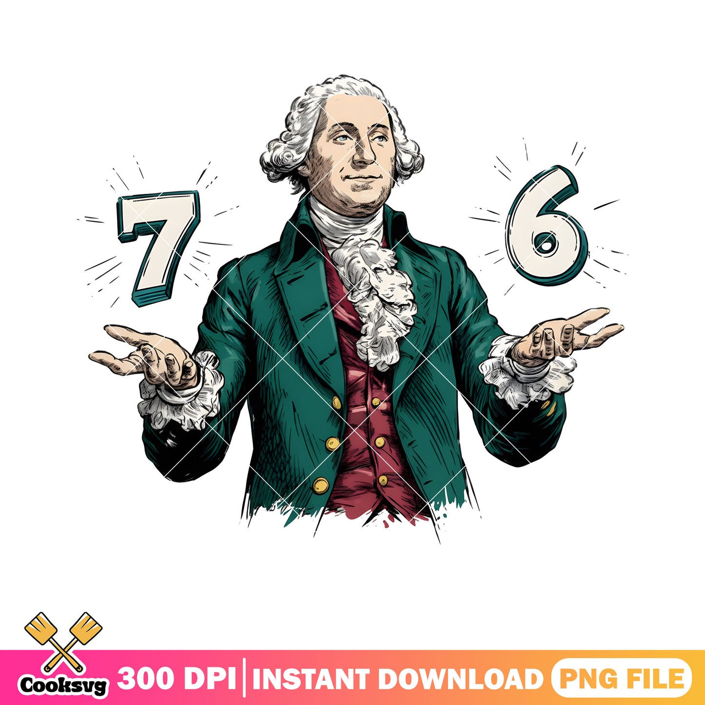 Washington six seven png, six seven trend png, funny 6 7 trend png