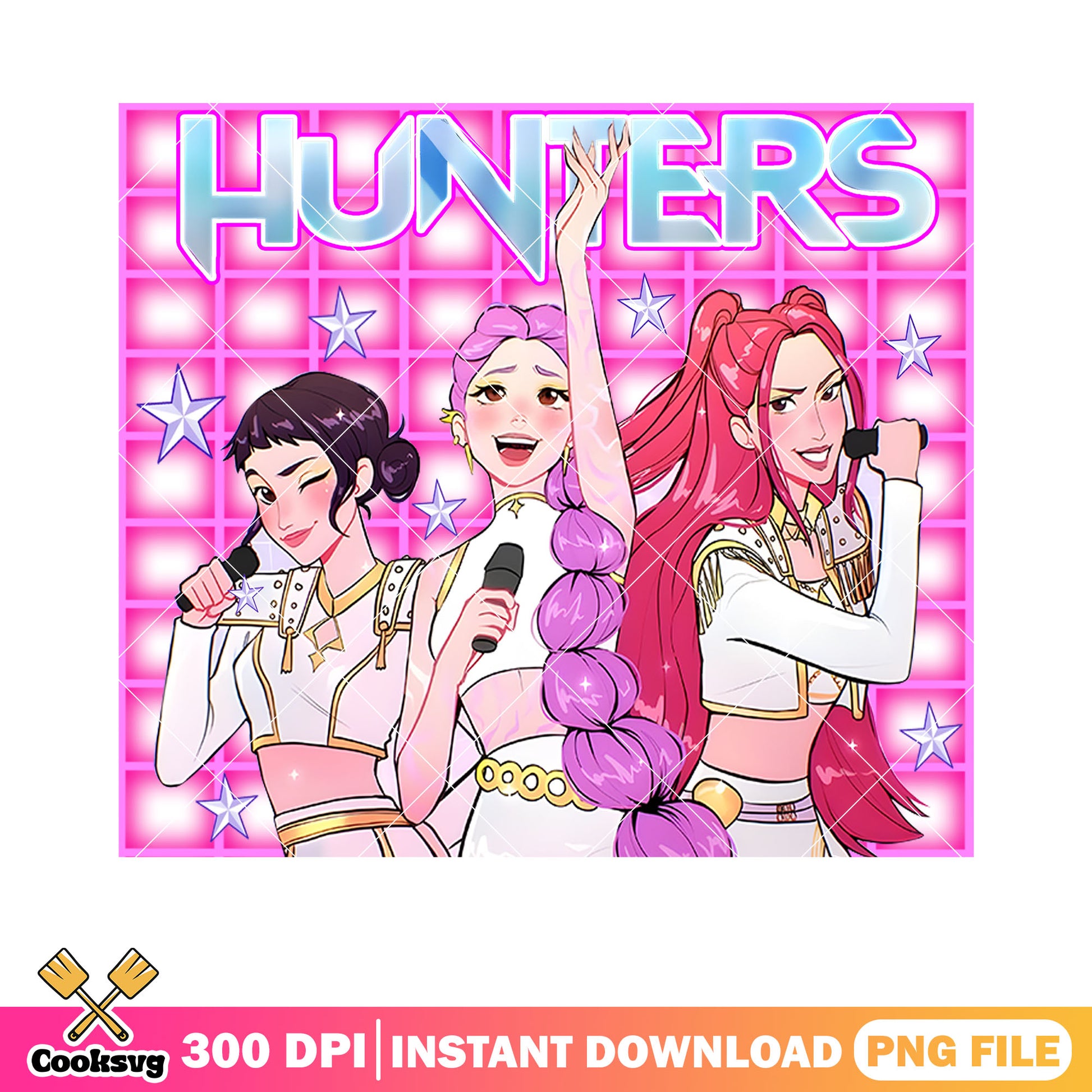 We can sing all day huntrix png, demon hunters kpop png, huntrix png