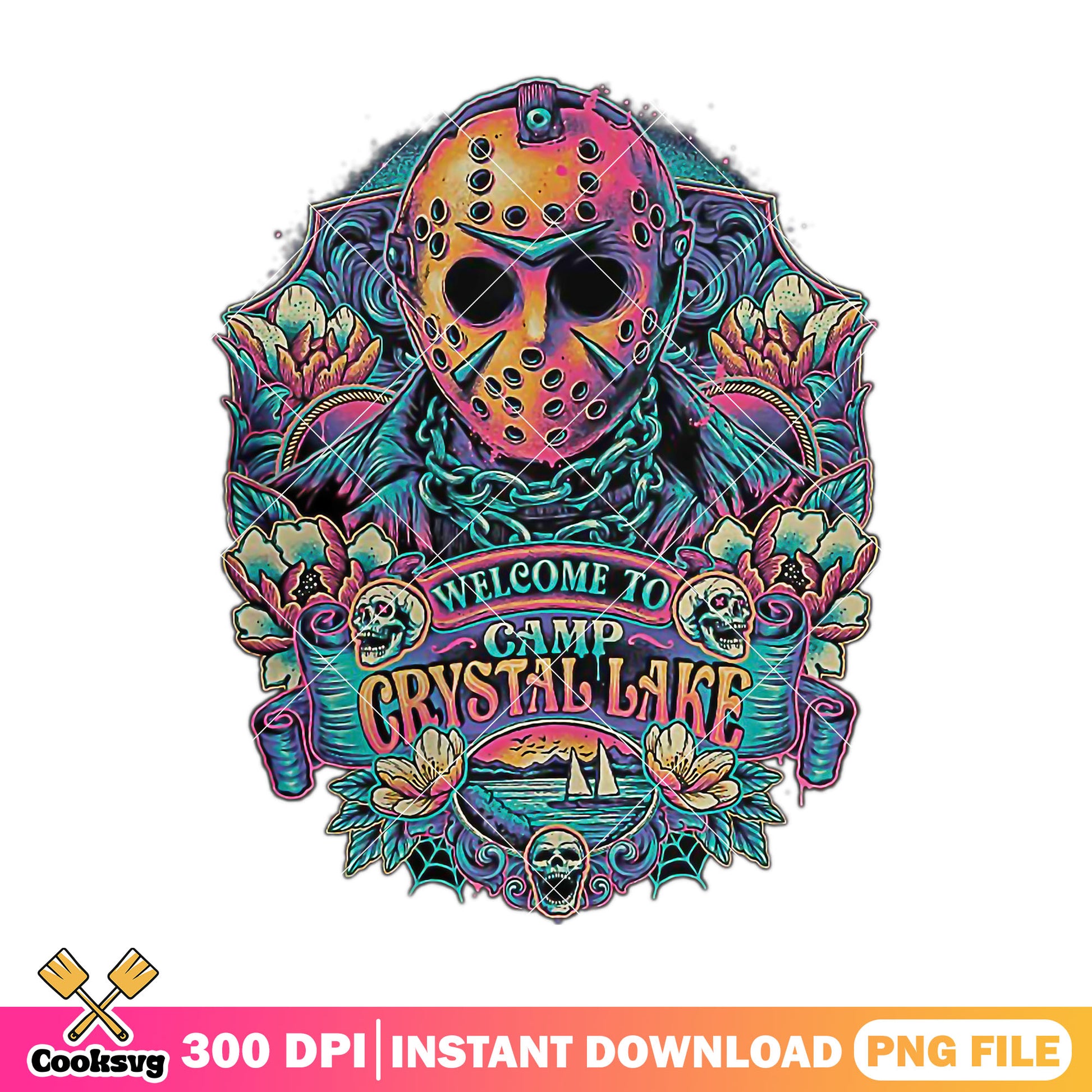 Welcome to camp crystal lake png, jason voorhees png