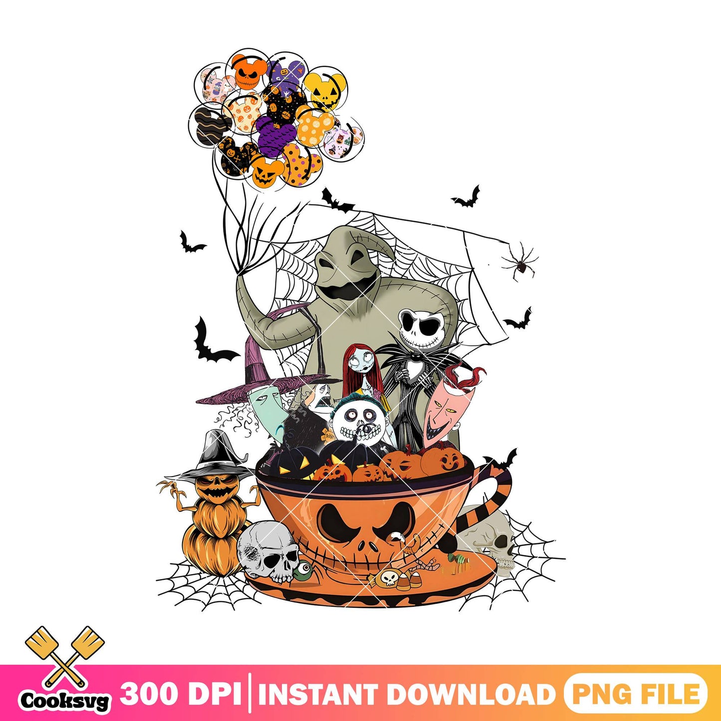 Welcome to our nightmare png, happy halloween png, jack skellington png