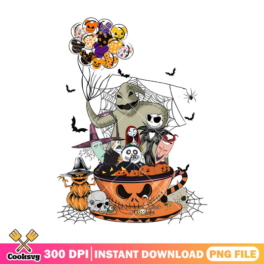 Welcome to our nightmare png, happy halloween png, jack skellington png
