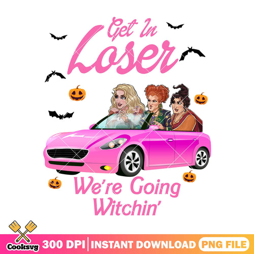Were going witchin black png, hocus pocus png, happy halloween png