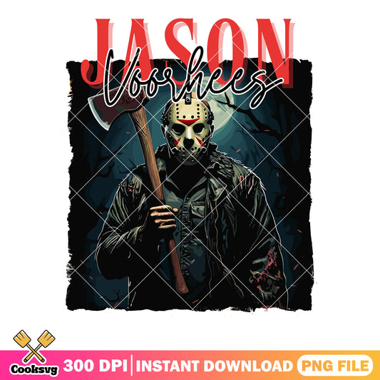 White hockey mask jason png, creepy forest png, halloween scary png
