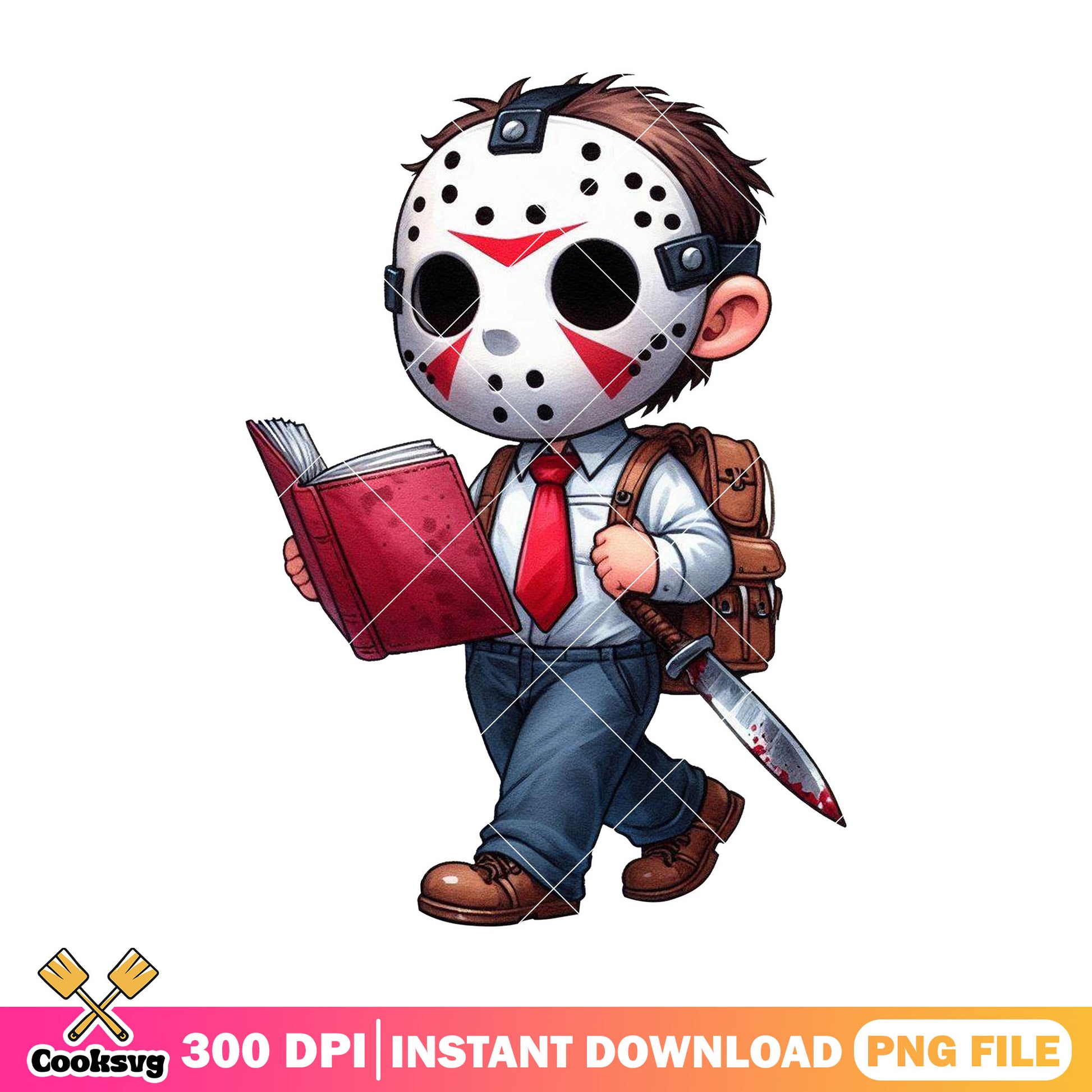 White mask jason voorhees png, jason voorhees png, go back to school png