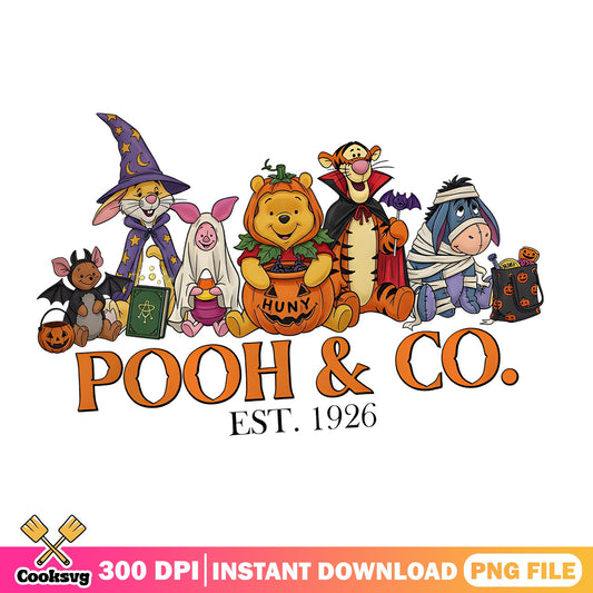 Winnie The Pooh Halloween PNG, Pooh And Co PNG, Disney PNG