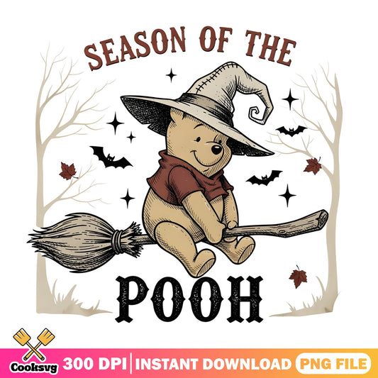 Winnie The Pooh Halloween PNG, Season Of The Pooh, Disney PNG