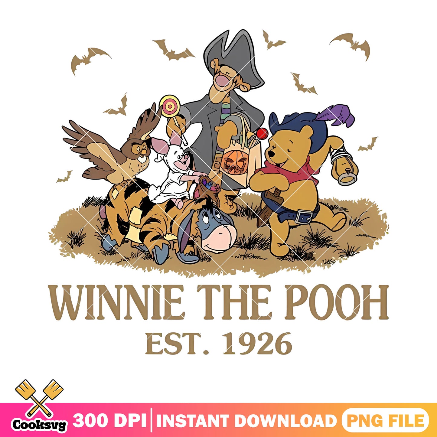 Winnie pooh est 1926 png, disney movie png, winnie the pooh characters​ png