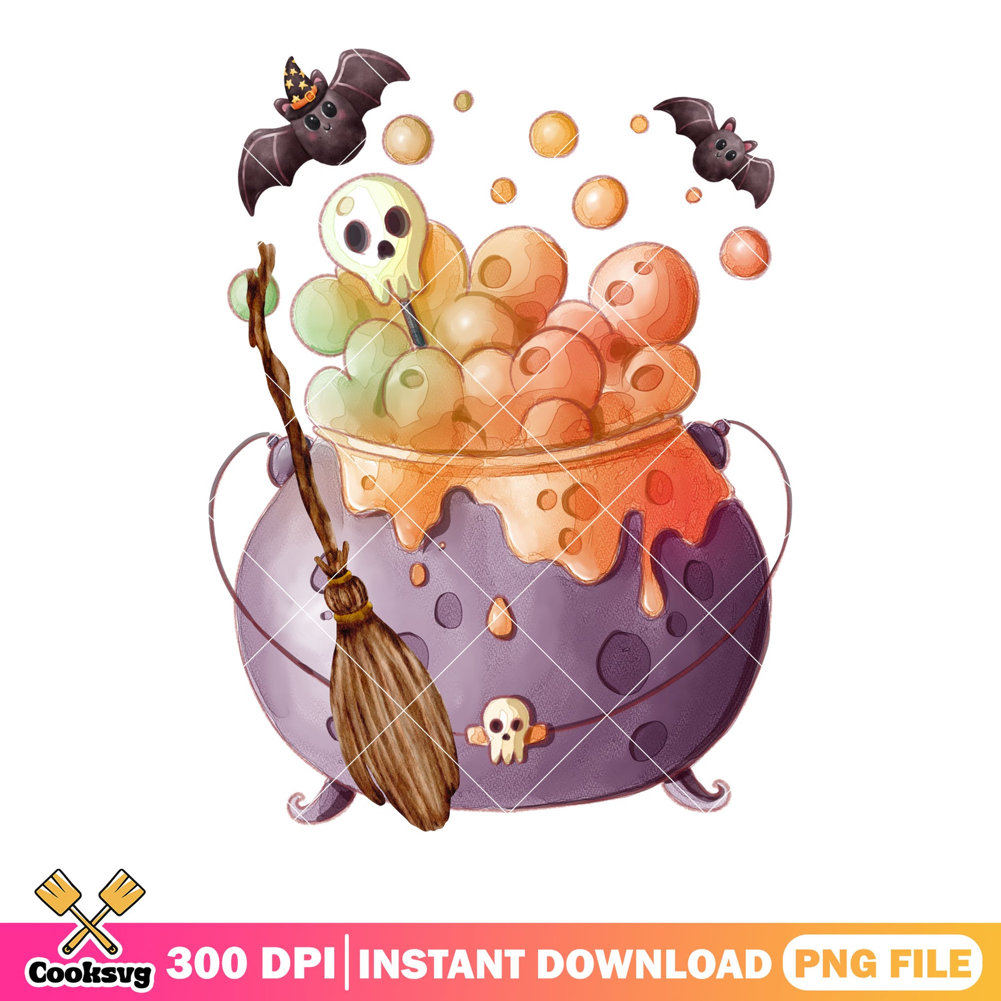 Witches Cauldron png, scary bat​ png, halloween scary png