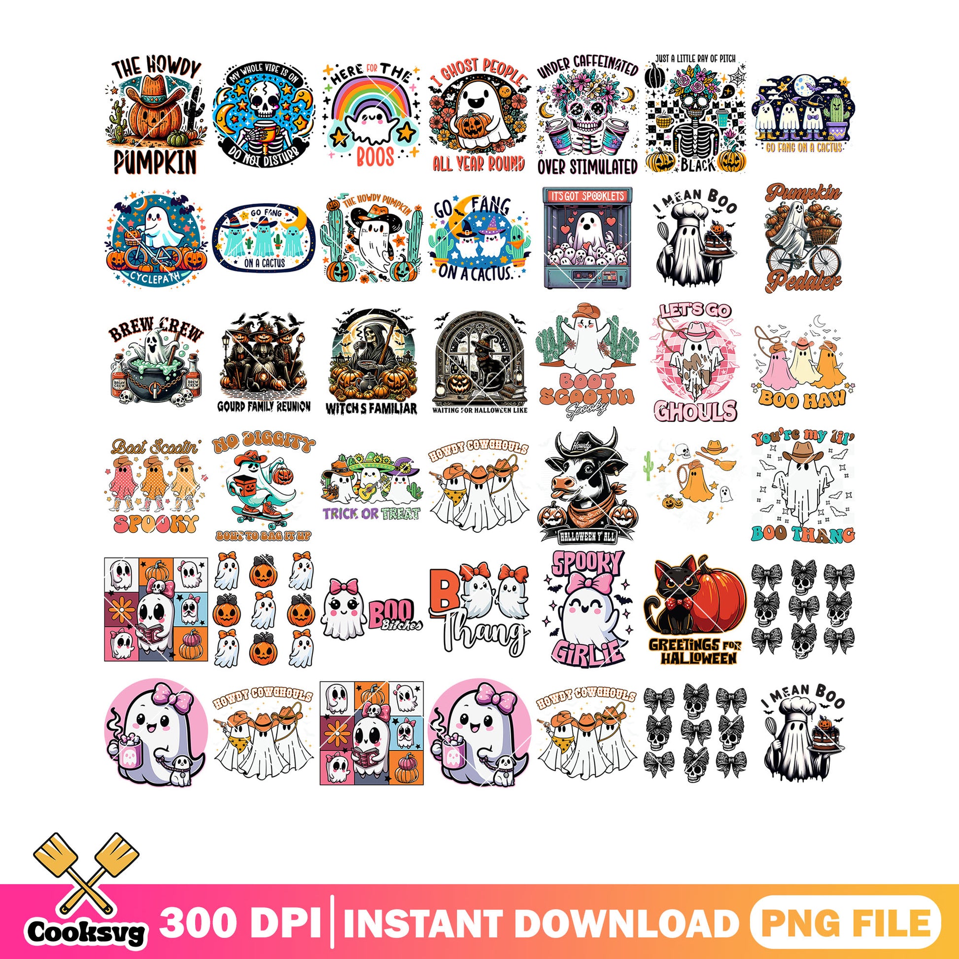 Witches and spirit costume png bundle, pink bow tie png, black cat png