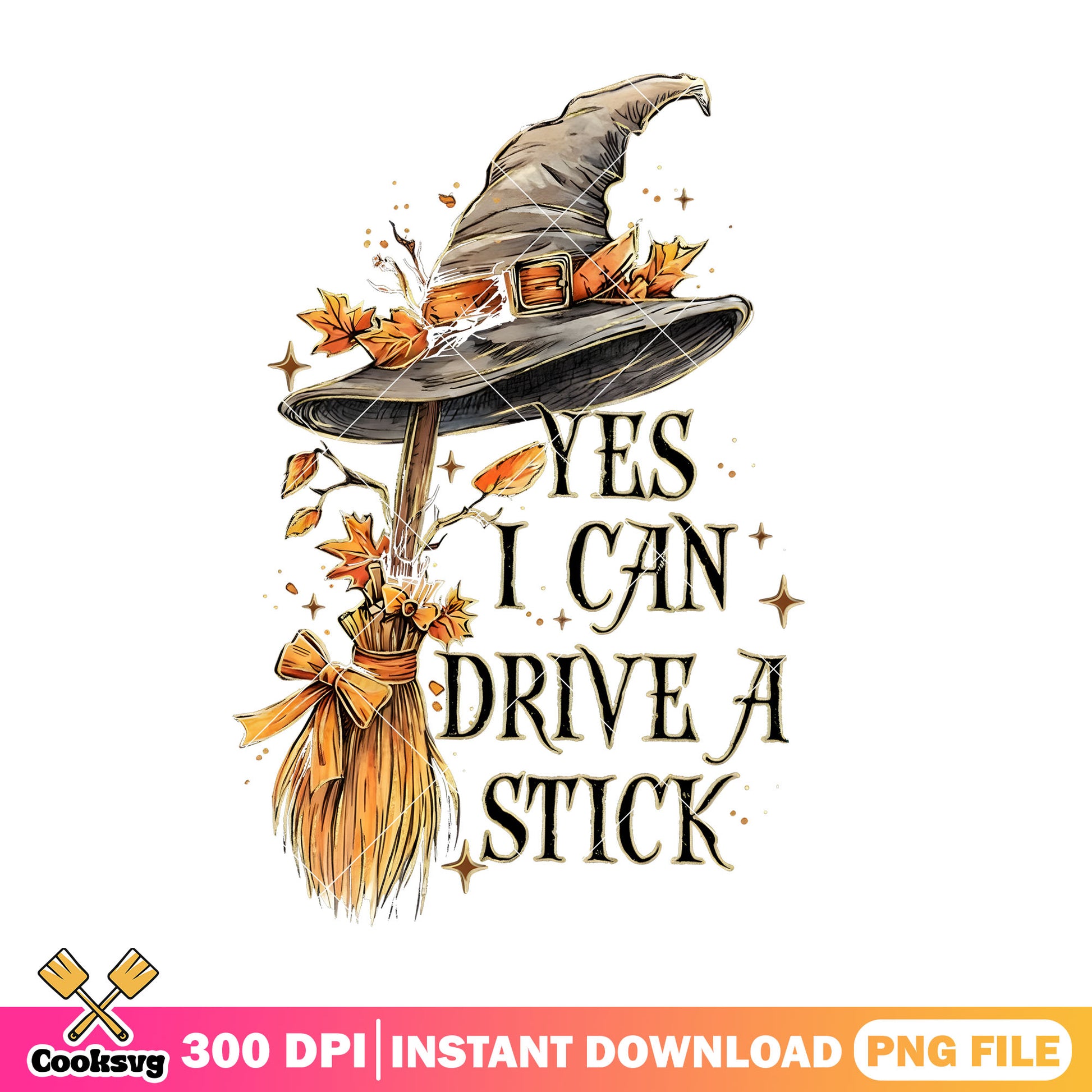 Witches broom and hats png, witches costume png, halloween night png