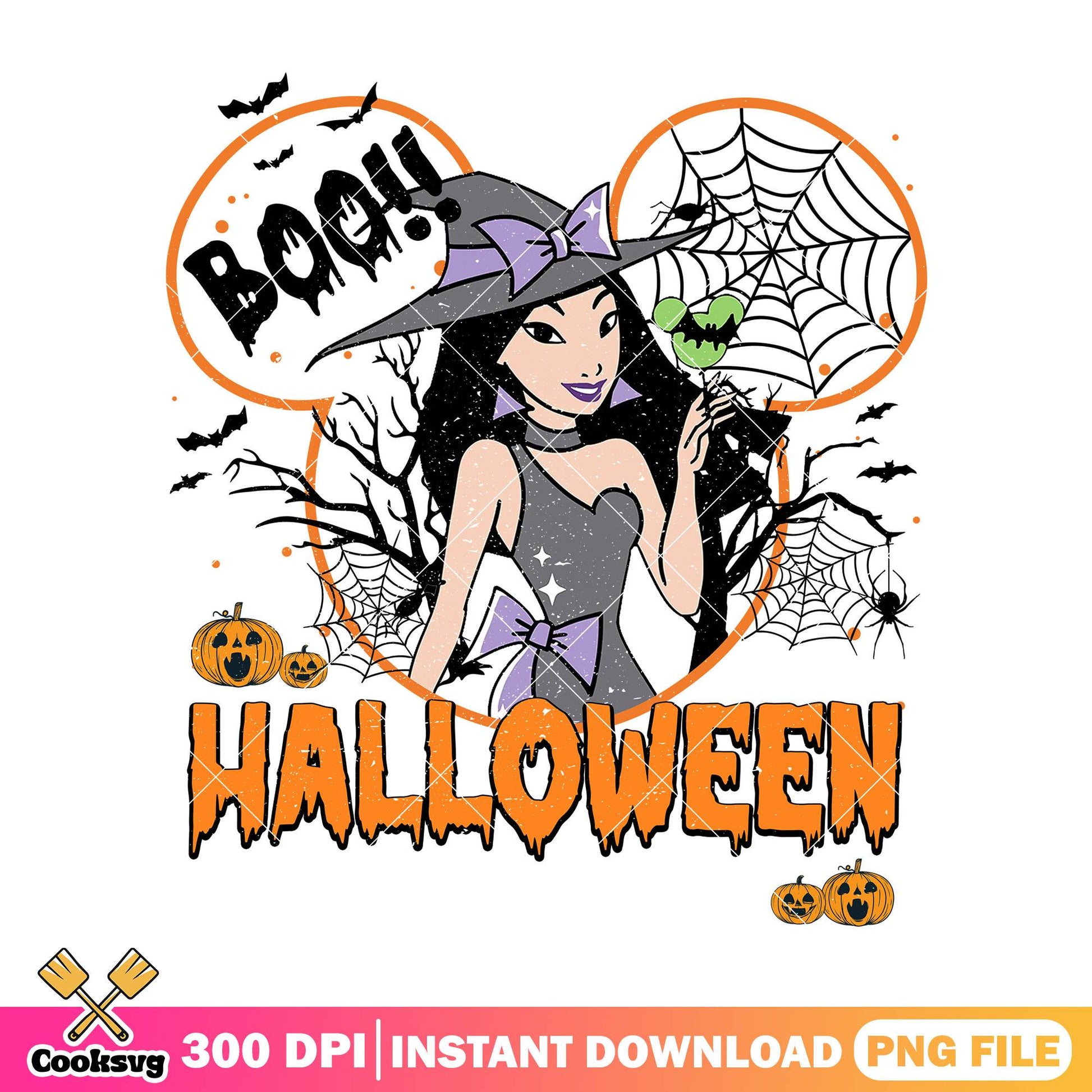Witch mulan halloween png, halloween spirit png, disney mulan png