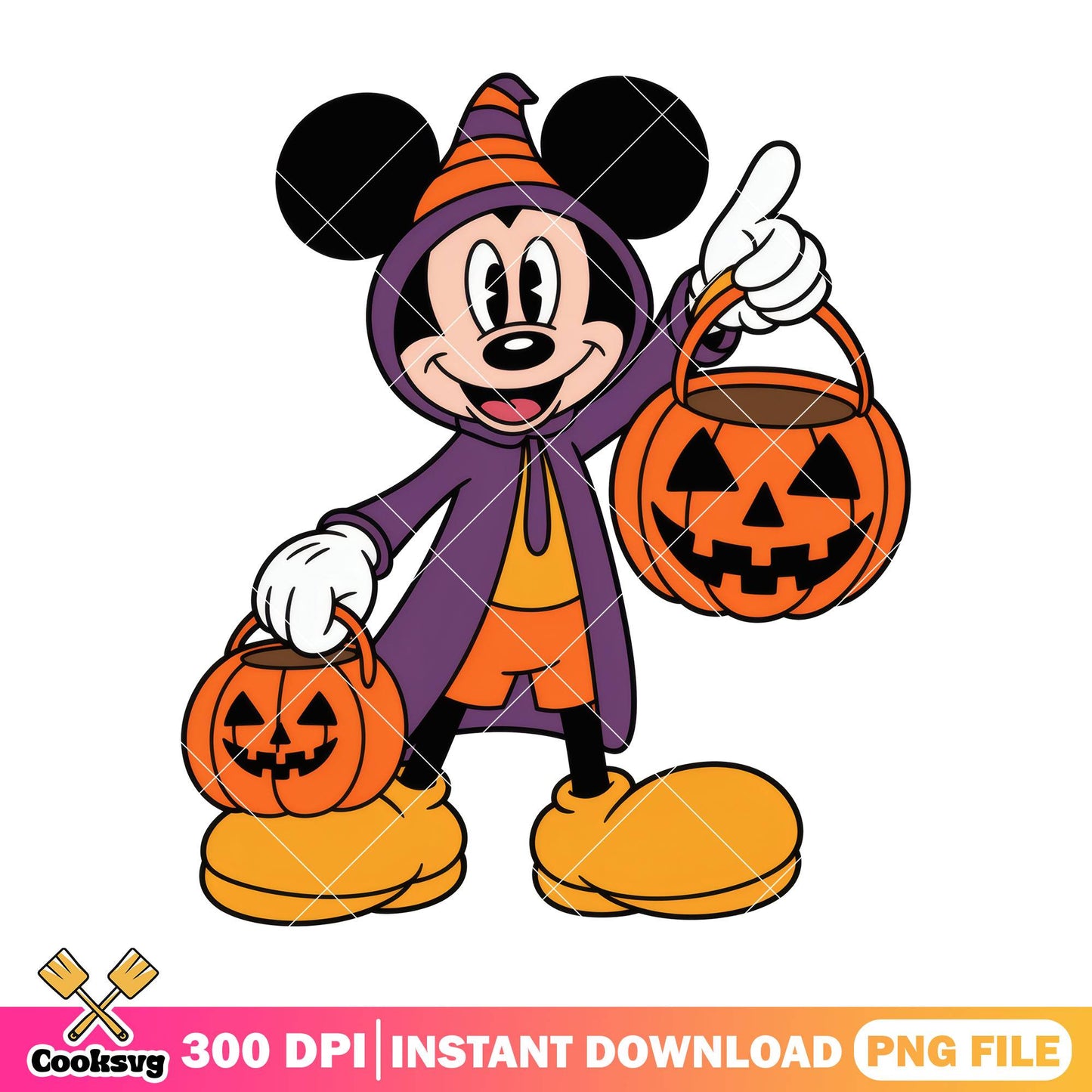 Wizard mickey disney png, happy halloween png, mickey mouse png
