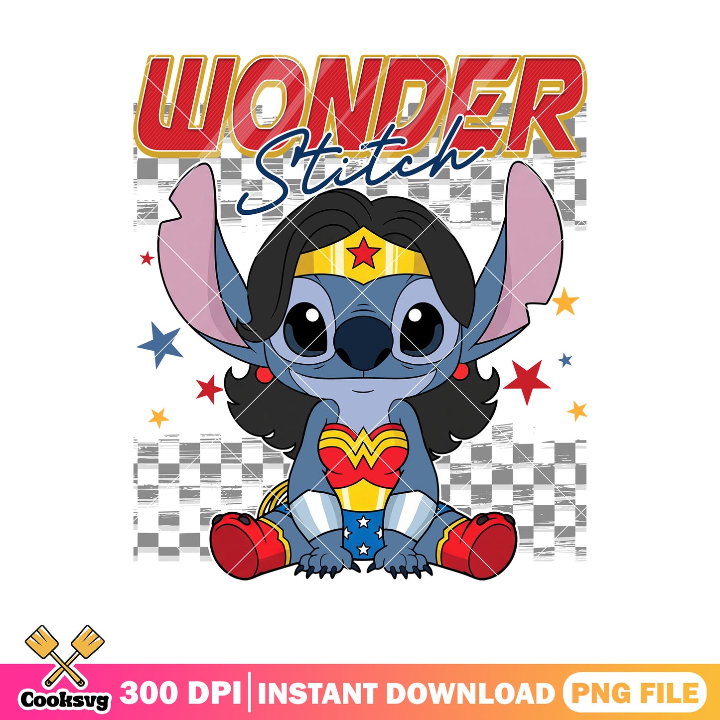 Wonder stitch design png, stitch halloween png, disney stitch png