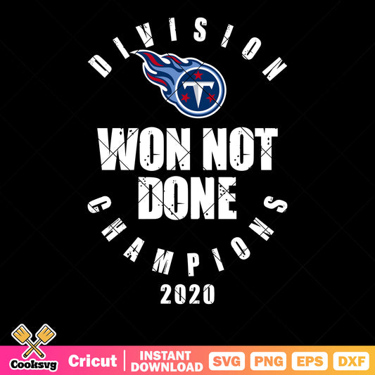 Won not done nfl team svg, tennessee svg, usa football svg