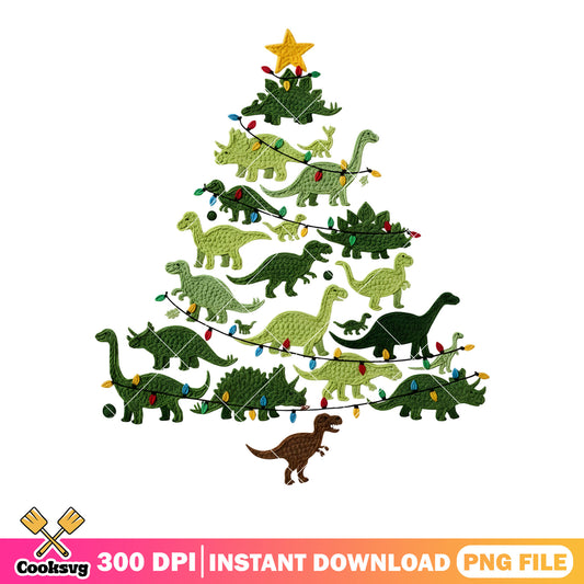 Xmas decor dinosaur png, christmas stringlight​ png, merry christmas png
