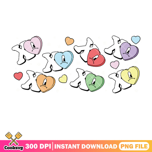 Xoxo bad bunny valentine game png, xoxo valentine png, bad bunny png