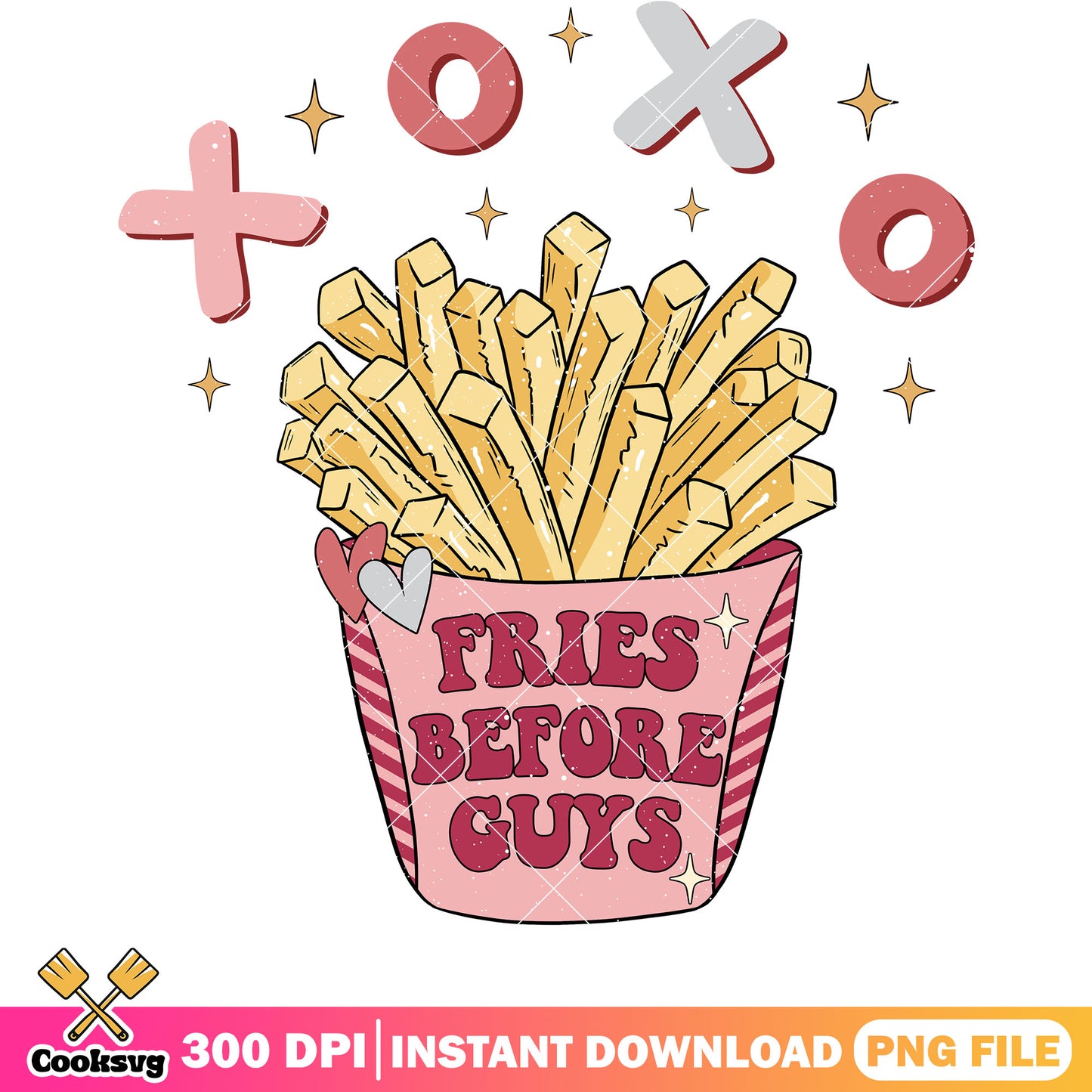 Xoxo fries before guys png valentine, xoxo valentine png