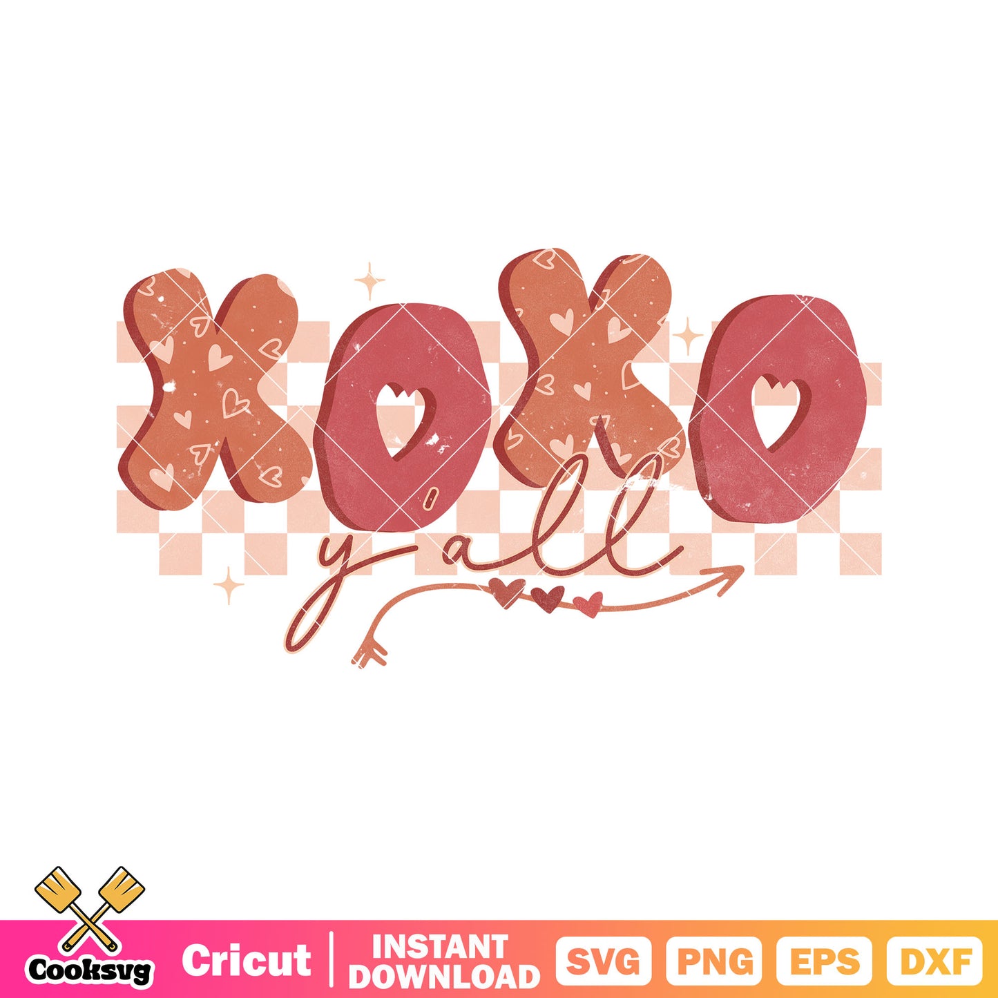 Xoxo valentine pink svg design, xoxo valentine svg, valentine svg