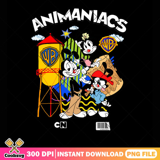 Yakko Wakko Dot png, Cartoon Network png, 90s cartoon