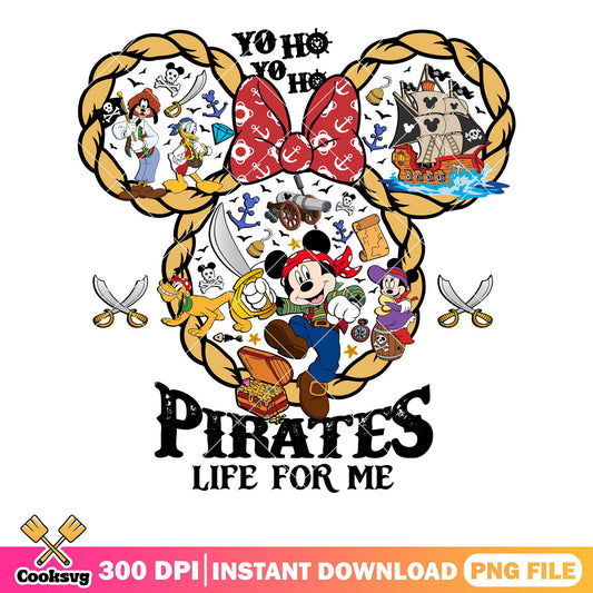 Yo ho yo ho mickey friends png, disney cruise png, mickey mouse png
