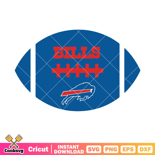 Young buffalow nfl svg, american football svg, buffalo bills svg