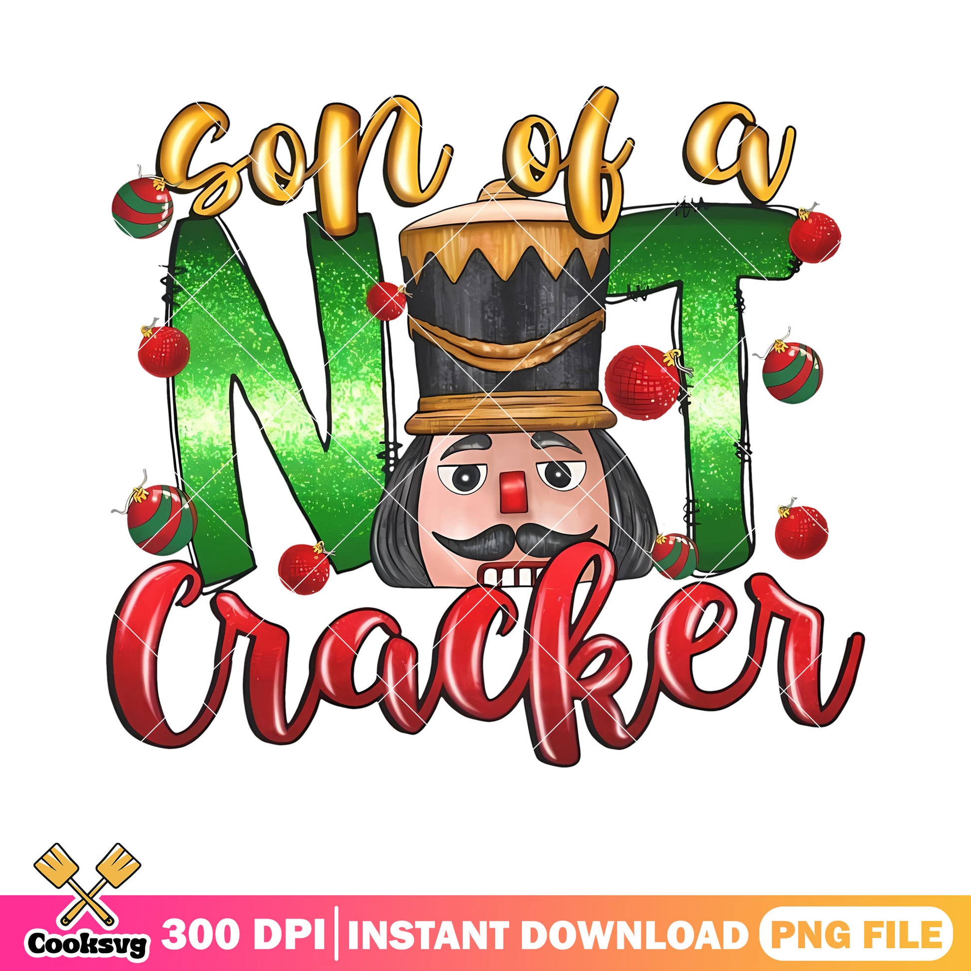 Your B is a nutcracker png, christmas decor png, xmas decorations png