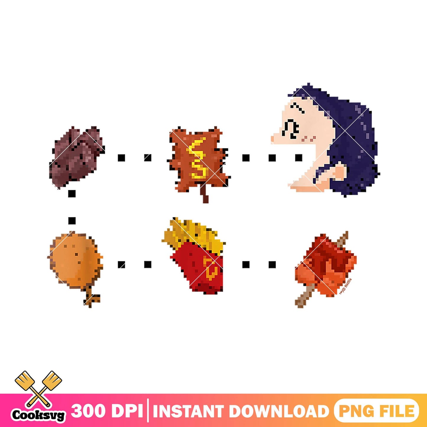 Zoey food chain png, zoey huntrix png, huntrix netflix png