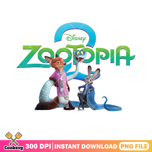 Zootopia 2 disney poster png, gary desnake png, Zootopia sublimation png