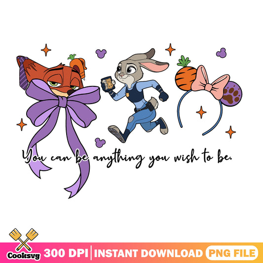 Zootopia Nick And Judy PNG, Disney Characters PNG, Disney PNG
