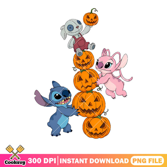 jack o lantern tower png, angel and stitch png, halloween costume png