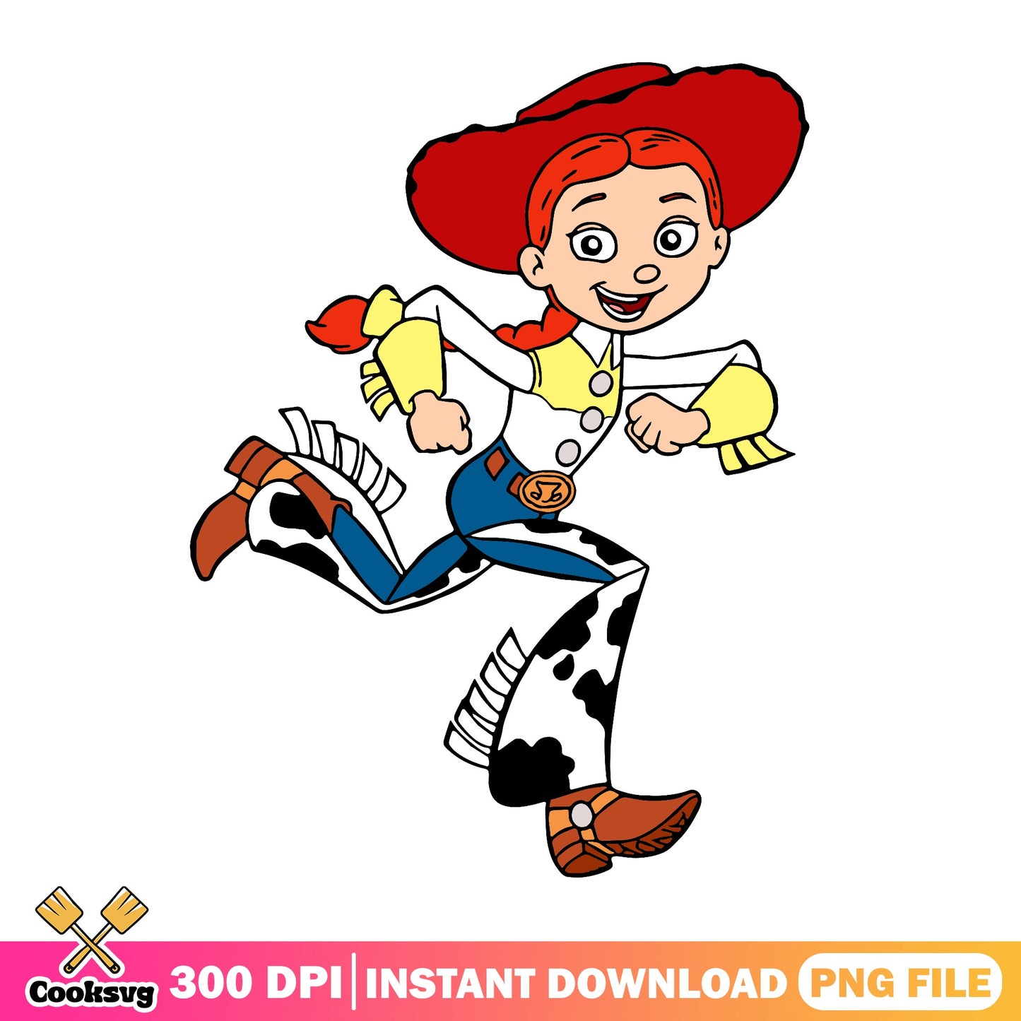 Jessie Toy Story PNG, Disney Cowgirl PNG, Toy Story PNG