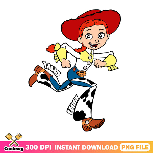 Jessie Toy Story PNG, Disney Cowgirl PNG, Toy Story PNG
