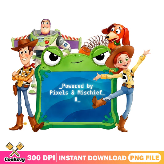 Toy Story Characters PNG, Woody Buzz Lightyear PNG, Disney PNG