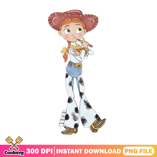 Jessie Toy Story PNG, Disney Cowgirl PNG, Toy Story PNG