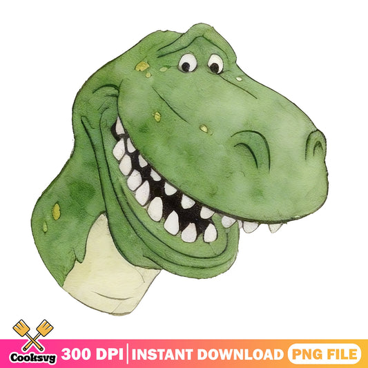 Rex Toy Story PNG, Disney Pixar Dinosaur PNG, Toy Story PNG