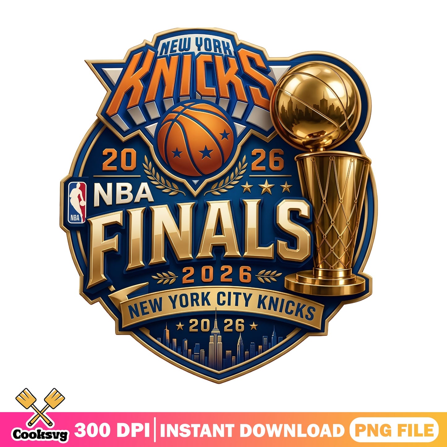 New York Knicks NBA Finals 2026 PNG, Knicks Basketball PNG, NBA PNG