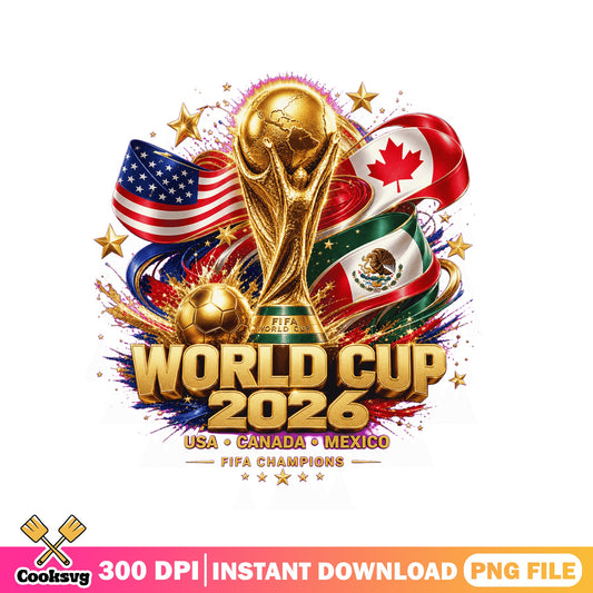 World Cup 2026 PNG, USA Canada Mexico Soccer PNG, FIFA PNG
