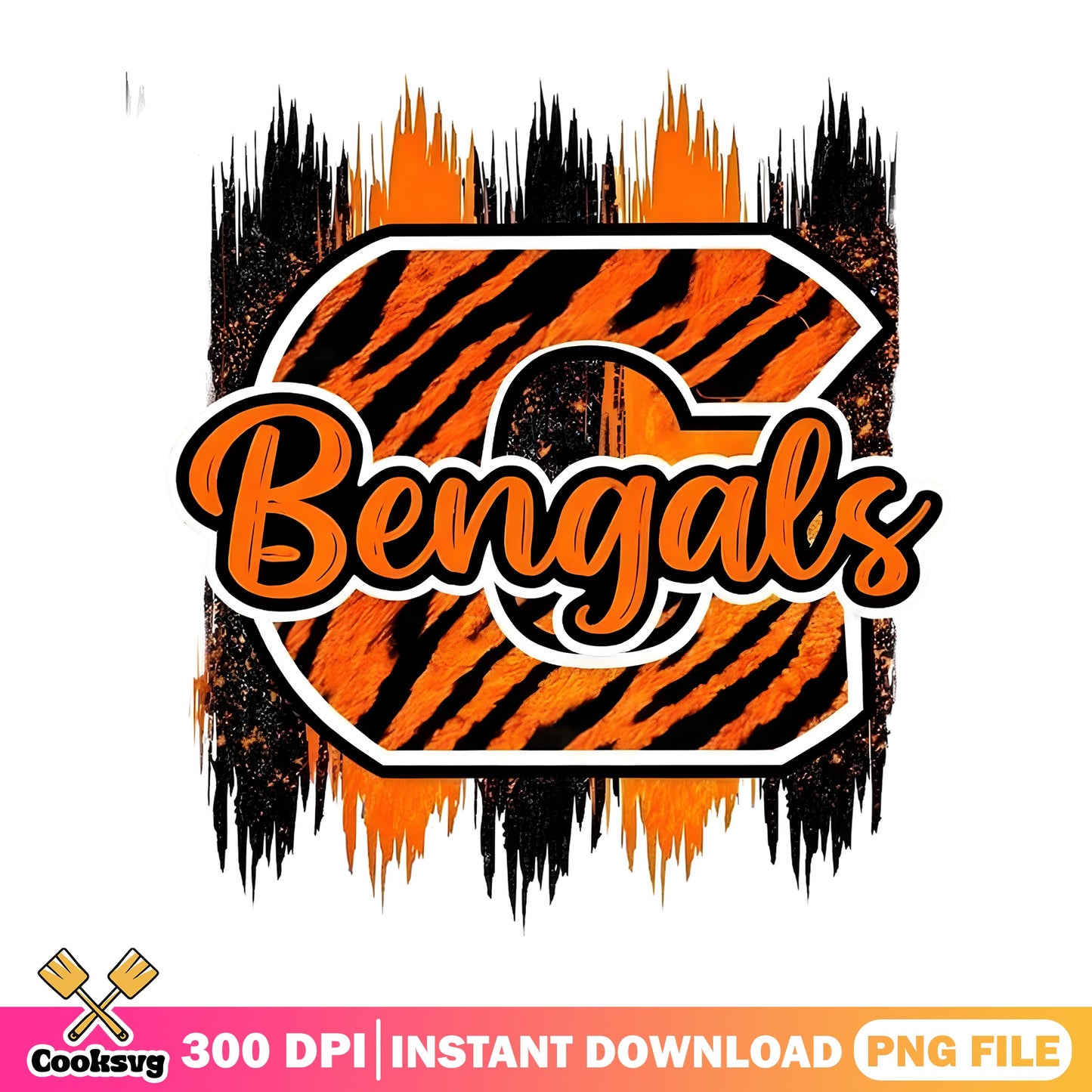 Cincinnati Bengals PNG, NFL Football Team, Bengals Logo PNG