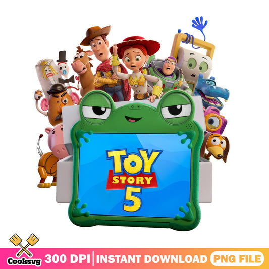 Toy Story 5 Characters PNG, Disney Pixar PNG, Woody Buzz PNG