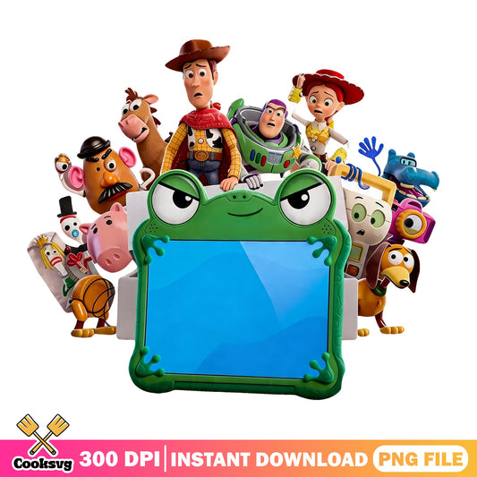 Toy Story Characters Bundle PNG, Disney Pixar PNG, Woody Buzz PNG