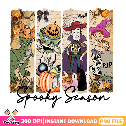 Woody Jessie Spooky Rescue PNG, Toy Story PNG, Disney Pixar Fun PNG