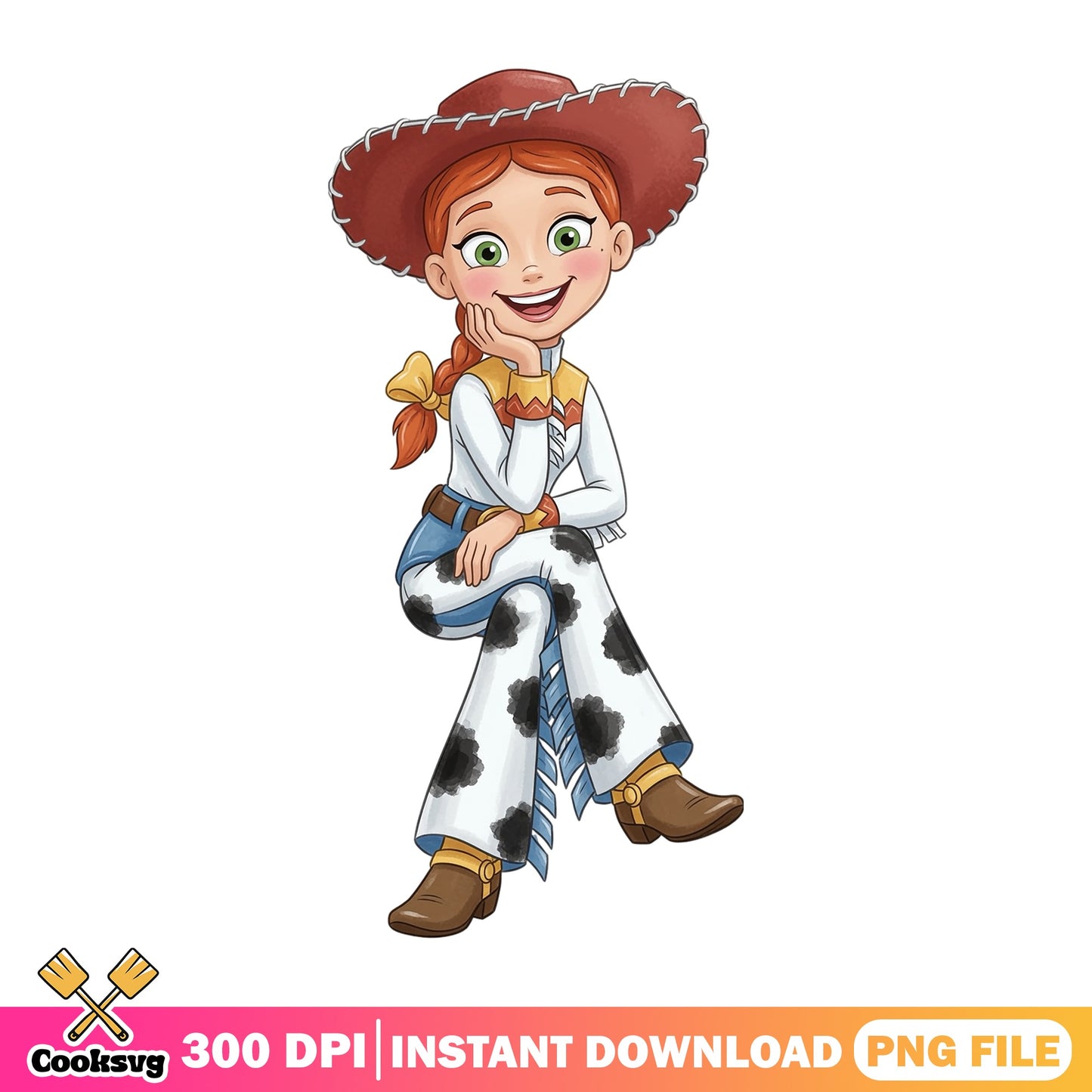 Jessie Toy Story PNG, Disney Cowgirl PNG, Toy Story PNG