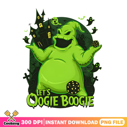 Oogie Boogie Lets Oogie Boogie PNG, Halloween PNG, Disney PNG