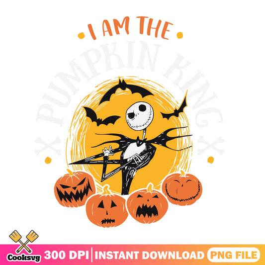 Jack Skellington Pumpkin King PNG, Halloween PNG, Nightmare PNG